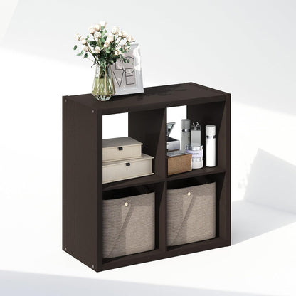 Cube Closet Organizer Storage Shelf, Modular Open Storage Rack for Clothes, Shoes & Bins, Wooden Cube Organizer for Bedroom & Closet